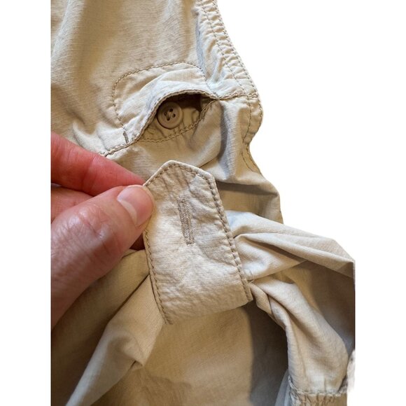 Size 6 Women's COLUMBIA Tan Utility Pants Hiking Travel Fitness Outdoors - Picture 4 of 11